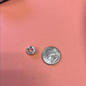 Silver Circular Charm